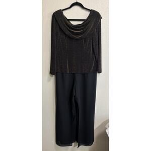 R & M Richards By Karen Wong Women's Size 12P Jumpsuit Mother Of The Bride VTG